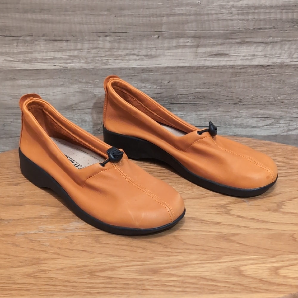 Women's Orange Slip-On Shoes